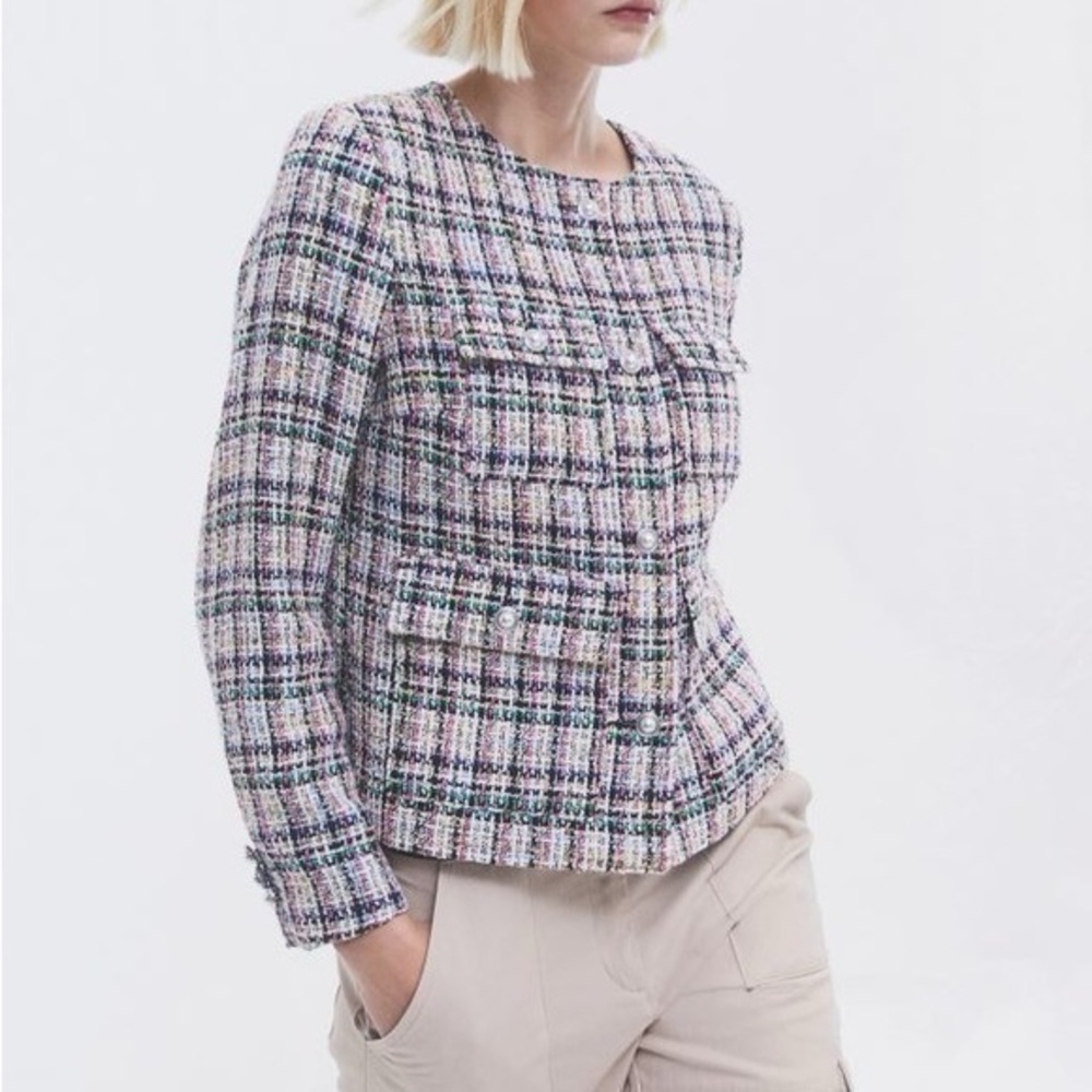 NWT Boucle Tweed jacket - Picture 2 of 16